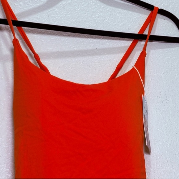 Halara Everyday 2-in-1 Workout Dress Cloudful Dress Red Orange Size Large NWT - Picture 6 of 9